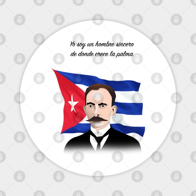 Jose Marti Magnet by Elcaiman7